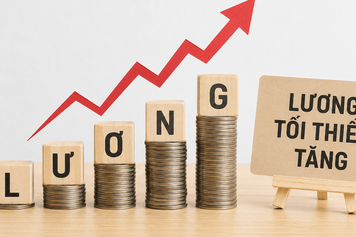 Bộ Nội vụ đề xuất tăng lương tối thiểu vùng bình quân 7,8% từ ngày 1/1/2027