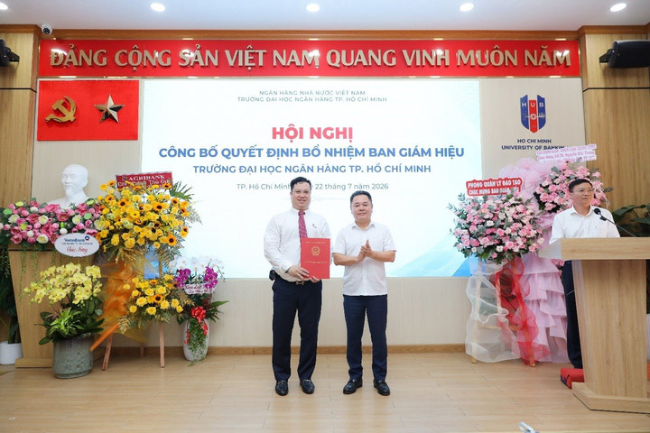 Bổ nhiệm Ban Giám hiệu Trường Đại học Ngân hàng TP. Hồ Chí Minh