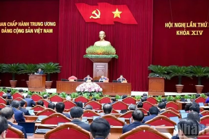 Thông cáo báo chí ngày làm việc thứ tư Hội nghị Trung ương 3 khoá XIV