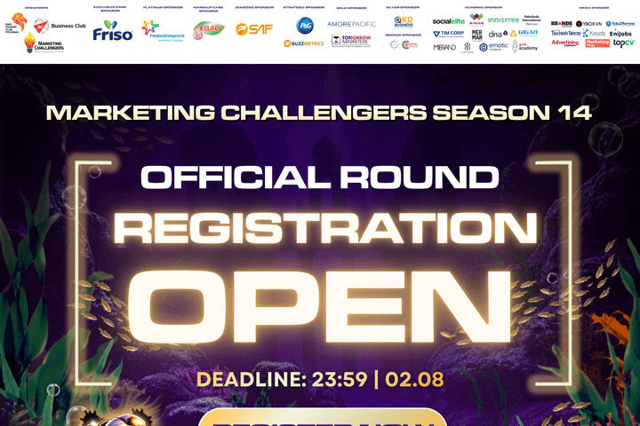 Marketing Challengers mùa 14 mở đăng ký, tìm kiếm tài năng marketing trẻ