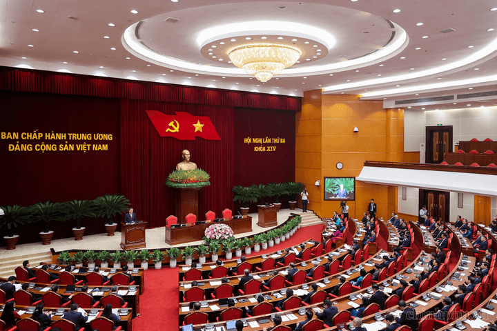 Thông cáo báo chí ngày làm việc thứ năm và bế mạc Hội nghị Trung ương 3 khoá XIV