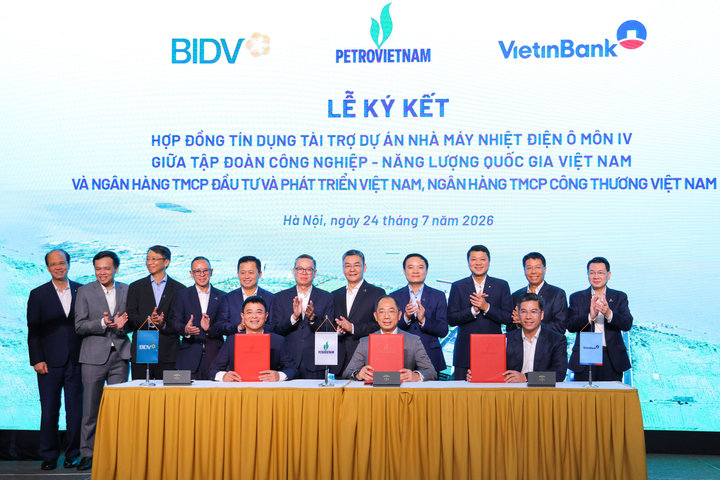 BIDV và VietinBank thu xếp thành công khoản tín dụng 7.300 tỷ đồng, đồng hành cùng Petrovietnam triển khai dự án nhà máy điện Ô Môn IV