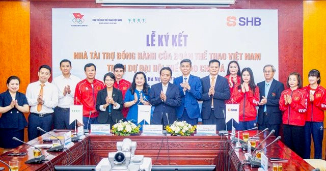 SHB trở thành Nhà tài trợ đồng hành của Đoàn Thể thao Việt Nam tại ASIAD 2026