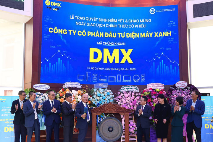 Cổ phiếu DMX chính thức niêm yết HOSE, vốn hóa đạt hơn 101.000 tỷ đồng