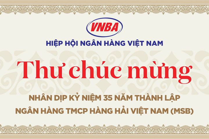 Hiệp hội Ngân hàng chúc mừng Ngân hàng TMCP Hàng Hải Việt Nam nhân kỷ niệm 35 năm thành lập