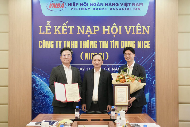 NICE CI trở thành hội viên liên kết của Hiệp hội Ngân hàng Việt Nam