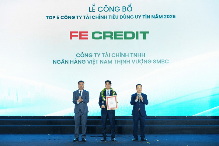 3 năm dẫn đầu “Top 5 Công ty Tài chính tiêu dùng uy tín”: Bảo chứng vị thế của FE CREDIT