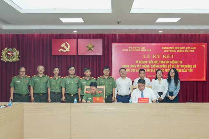Bộ Công an và Ngân hàng Nhà nước  phối hợp phòng, chống rửa tiền, tài trợ khủng bố