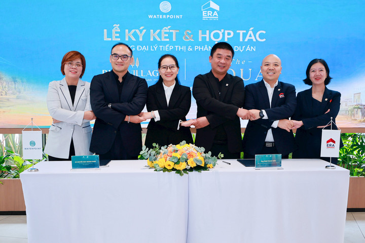 Nam Long hợp tác ERA Vietnam phân phối The Aqua & Park Village tại Waterpoint