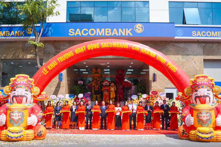 SACOMBANK khai trương chi nhánh Vĩnh Phúc, đồng hành cùng đà phát triển kinh tế địa phương